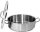 Yato Gastro alacsony fazék fedővel 36x11cm 11,2l inox