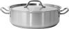 Yato Gastro alacsony fazék fedővel 36x11cm 11,2l inox