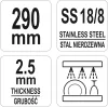 Yato Gastro húsvilla 280 mm rozsdamentes acél