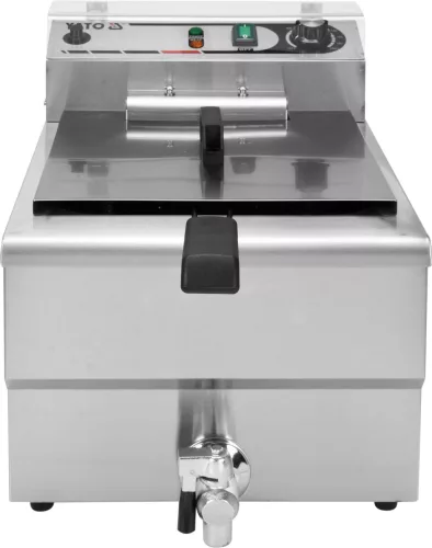 Yato Gastro elektromos olajsütő, csappal 12l 5000W