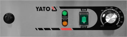 Yato Gastro elektromos olajsütő, csappal, 26,5l 6000W