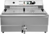 Yato Gastro elektromos olajsütő, csappal, 26,5l 6000W