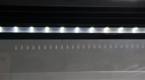 Yato Gastro hűtővitrin 5x1/2gn 175x39x37cm fekete