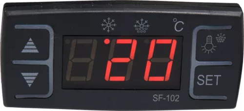 Yato Gastro hűtővitrin kijelzővel, ezüst 120l 68x45x67cm