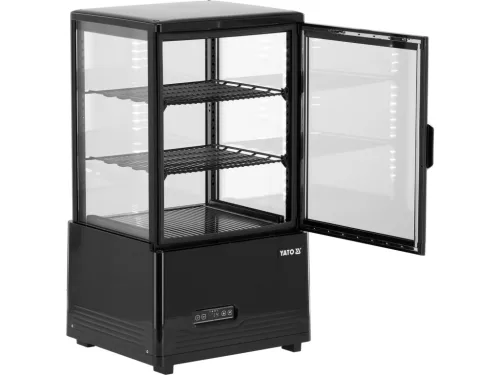 Yato hűtő vitrin 59 l 46x41x82 fekete