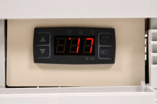 Yato Gastro álló hűtővitrin kijelzővel, fehér 78l 42x38x96cm