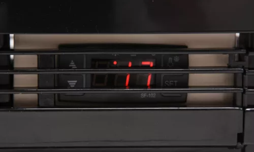 Yato Gastro álló hűtővitrin kijelzővel, fekete 78l 42x38x96cm