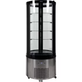 Yato Gastro torta hűtővitrin fekete 400l 68x68x175cm