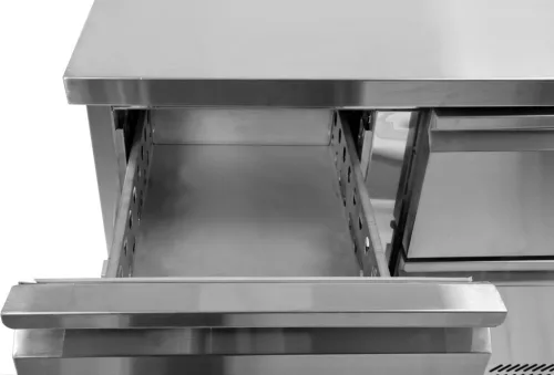 Yato Gastro hűtőasztal, 4 fiókkal 220l 90x70x87cm