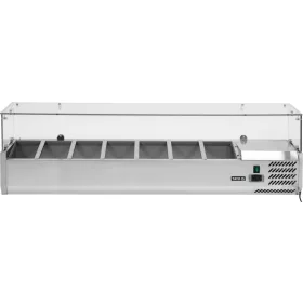 Yato Gastro hűtővitrin 7x1/4 gn 150x33,5x43,5cm