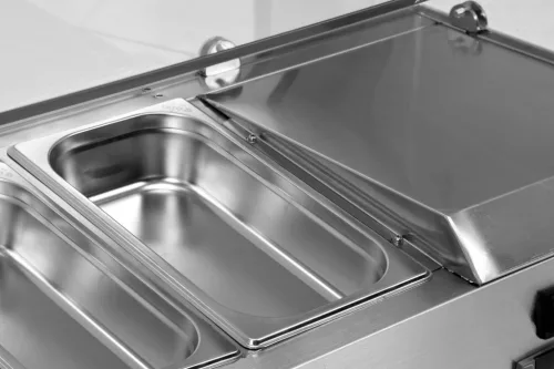 Yato Gastro hűtővitrin 9x1/3 gn 200x39,5x43,5cm