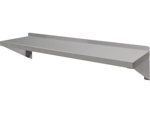 Yato Gastro rozsdamentes acél fali polc hátsó peremmel 1500x300x180 mm