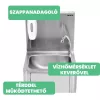 Yato Gastro fali kézmosó térdkapcsolóval inox