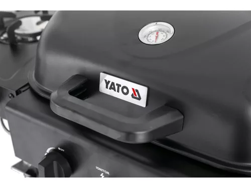 Yato 3 az 1-ben gázgrill 2+2 égővel 5kw Asahi