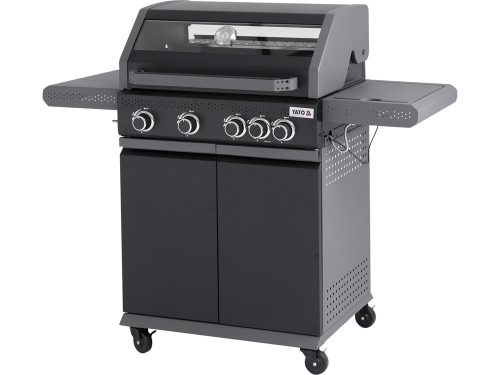 Yato gázgrill 4+1 14,5kw ablakkal Okaya