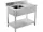 Yato mosogatótál asztal 100x60 cm