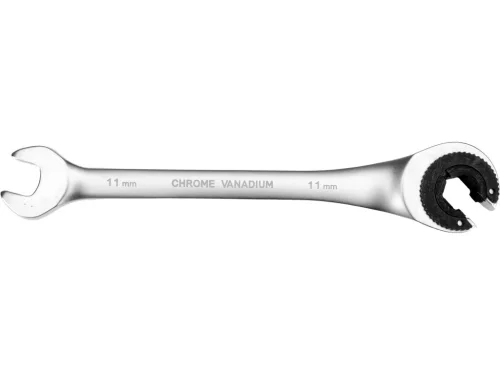 Yato racsnis csillag-villáskulcs, félig nyitott 11 mm