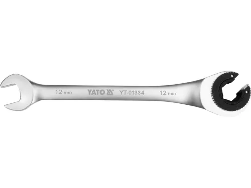 Yato racsnis csillag-villáskulcs, félig nyitott 12 mm