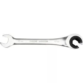 Yato racsnis csillag-villáskulcs, félig nyitott 17 mm