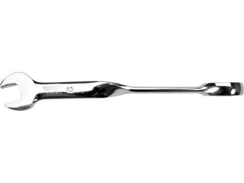 Yato csavart racsnis csillag-villáskulcs 13 mm