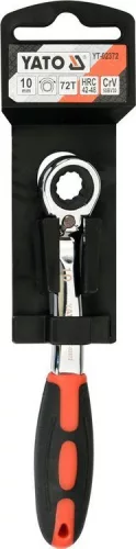 Yato racsnis csillagkulcs hajlított 10 mm / 145 mm