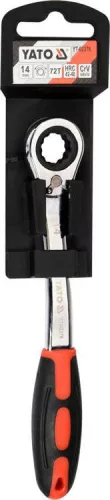 Yato racsnis csillagkulcs hajlított 14 mm / 195 mm