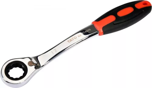 Yato racsnis csillagkulcs hajlított 17 mm / 225 mm