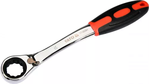 Yato racsnis csillagkulcs hajlított 19 mm / 225 mm