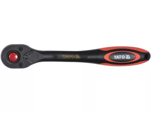 Yato racsnis hajlított hajtószár 1/2" 275 mm 72T