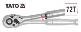 Yato racsnis hajtószár 1/2" 250 mm 72T
