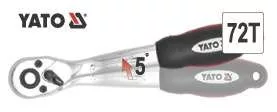 Yato racsnis hajlított hajtószár 1/4" 145 mm 72T