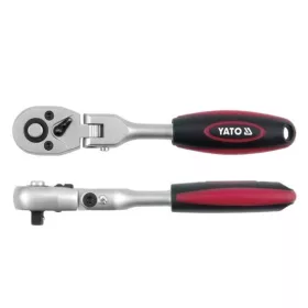 Yato racsnis hajtószár 1/4" 159 mm 72T csuklós ±90°