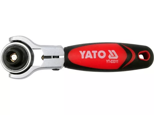 Yato racsnis forgó fejes hajtószár 1/4" 72T 115 mm