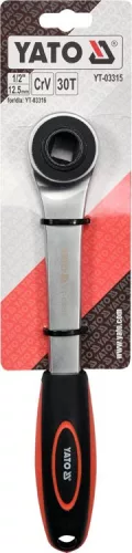 Yato racsnis hajtószár 1/2" 30T lépcsős radiátorkulcshoz