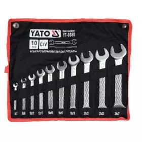 Yato villáskulcs készlet 10 részes 6-27 mm