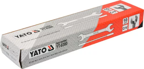 Yato villáskulcs készlet 10 részes 6-27 mm