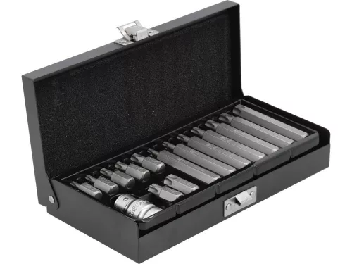 Yato torx 15 részes bit készlet, 30/75 mm - 1/2 col