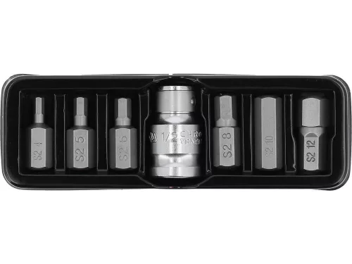 Yato imbusz Bit 7 részes készlet, 30 mm - 1/2 col - 7 részes