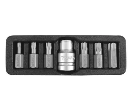 Yato torx T25-T55 bithegy készlet 7 részes