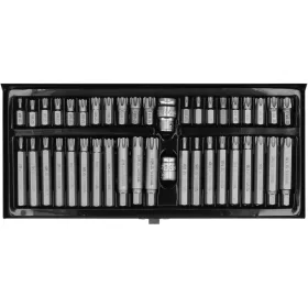 Yato torx bit készlet 42 részes (1/2" T20-T70+RIBE)