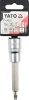 Yato torx 30 bithegy dugófejjel, 1/2 col - CrV - hosszított