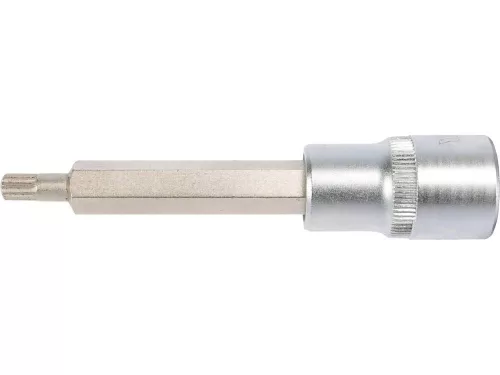 Yato spline bithegy dugófejjel, 1/2 col - CrV - hosszított - M6