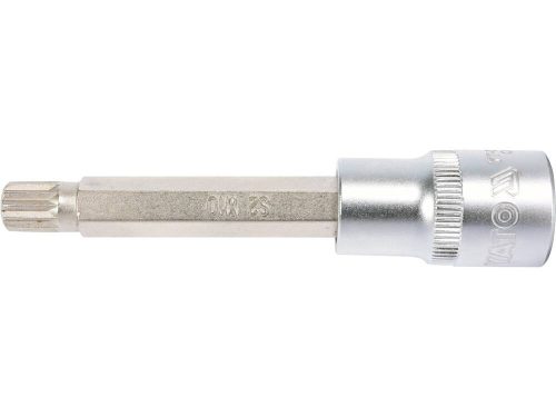 Yato spline bithegy dugófejjel, 1/2 col - CrV - hosszított - M10