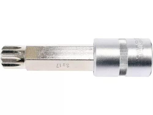 Yato spline bithegy dugófejjel, 1/2 col - CrV - hosszított  - M17