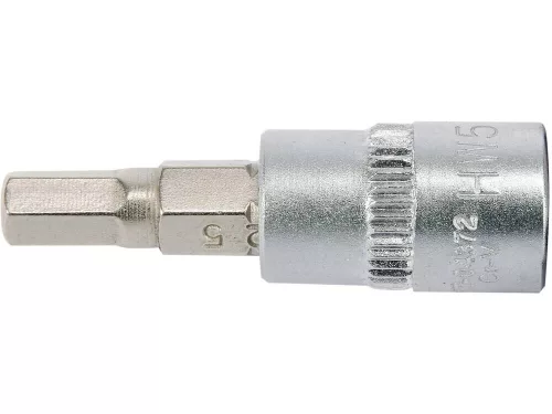 Yato imbusz bithegydugófejjel, 5 mm - 1/4 col - CrV