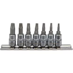 Yato roncsolt Torx csavar kiszedő dugókulcs készlet 7 részes 1/4"