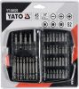 Yato 40 részes bithegy készlet  (Lapos, PZ, PH, TORX , HEX, S)