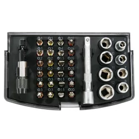 Yato bithegy és dugókulcs 34 részes készlet 1/4" S2 (Lapos, PZ, PH, TORX)