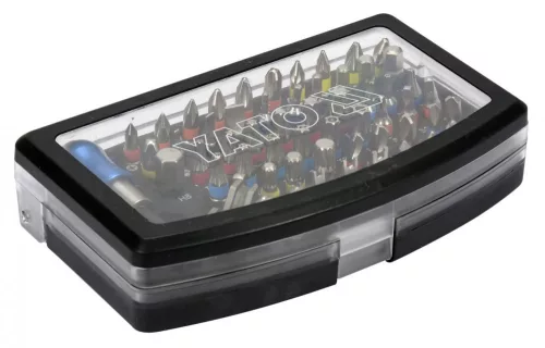 Yato bithegy 59 részes készlet (PZ, PH, TORX, HEX, Flat, Lapos, S, C, TW, TS)