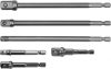 Yato dugókulcs adapter készlet 6 részes 1/4" Hex 1/4", 3/8", 1/2" négyszög CrV